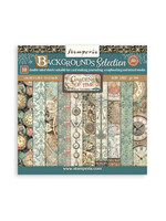 SBBS142 - Stamperia Papierblok Klein – Gardens of Time Backgrounds