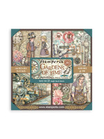 SBBSXB24 - Stamperia Papierblok Klein Enkelzijdig – Gardens of Time