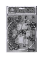 WTK239 - Stamperia Acrylstempel – Gardens of Time Tubes