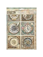 DFSA4XTM - Stamperia Rice Paper A4 Selectie – Gardens of Time