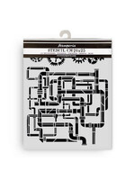 KSTD202 - Stamperia Sjabloon 20 x 25 cm – Gardens of Time Tubes