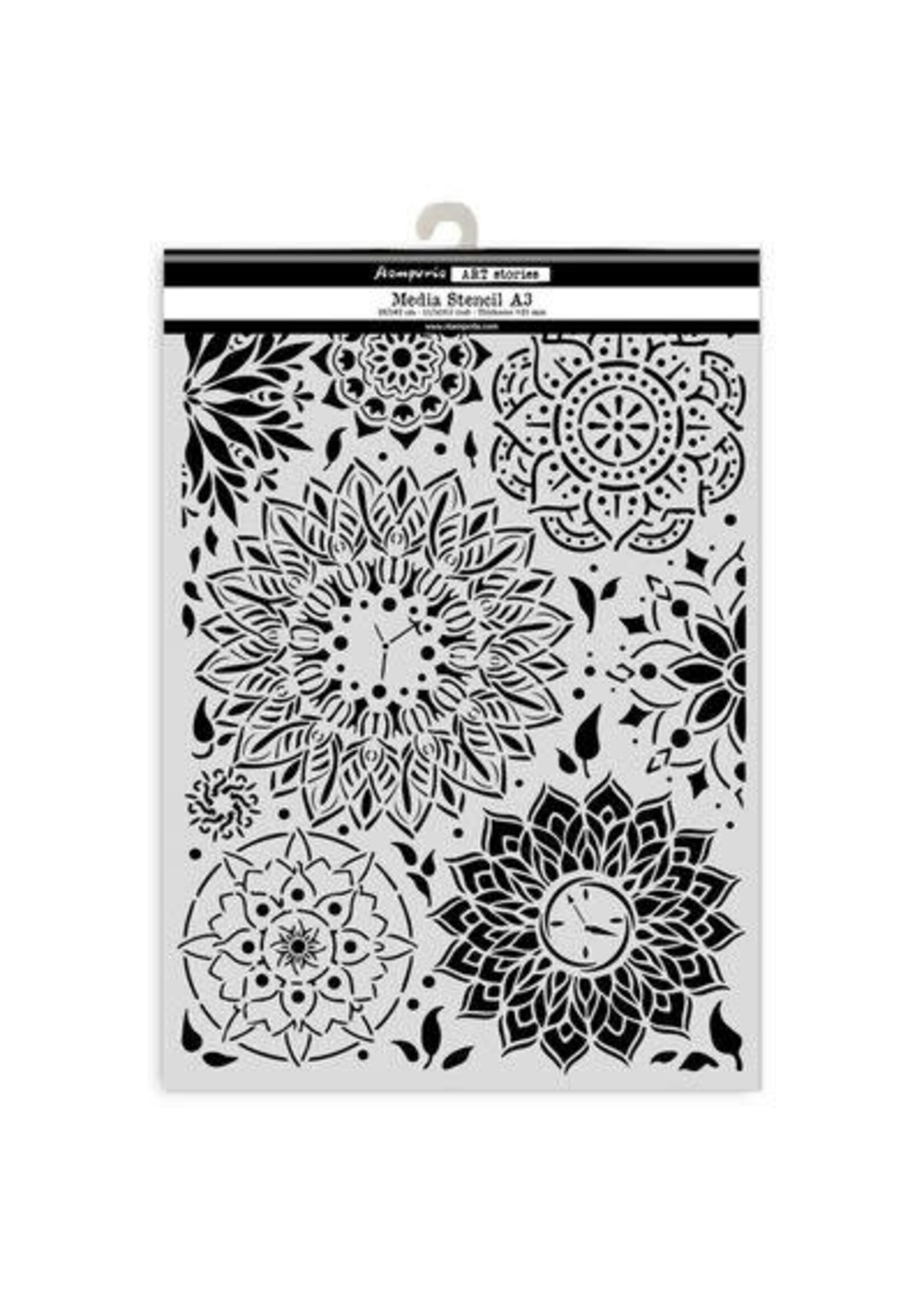 KSTDA3012 - Stamperia Sjabloon A3 – Mandala Pattern