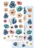 knipvel Alchemy of Art - 15x30 cm - Ocean Blue 09