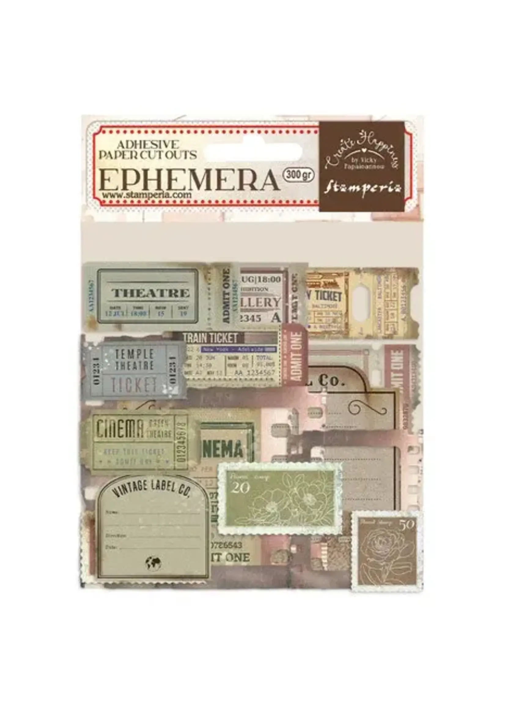 Create Happiness Christmas Ephemera Tickets (46pcs) (DFLCT33)