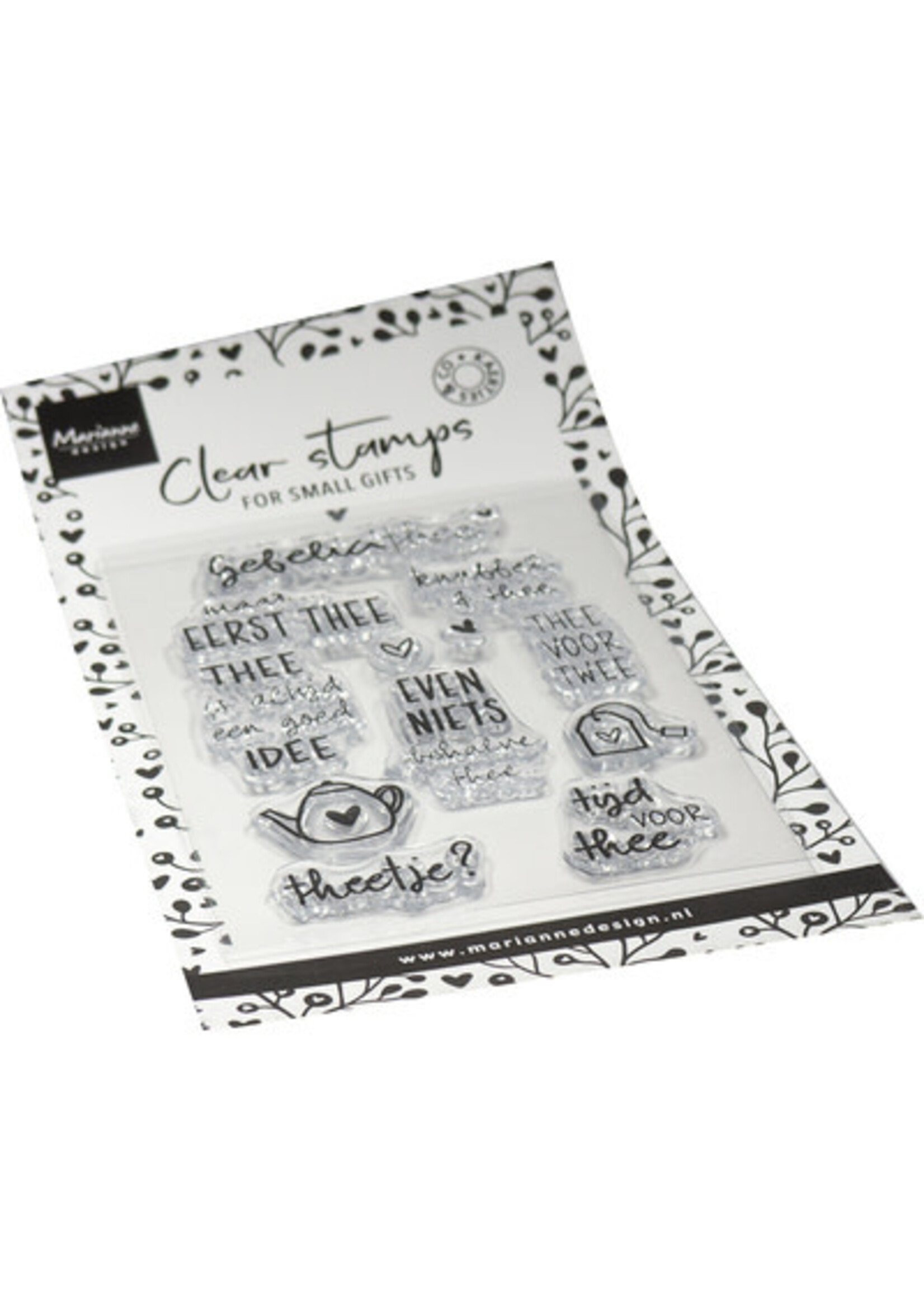 CS1191 - Clear Stamp – Thee voor twee