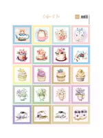 VK9647 - Knipvel A4 – Stamps Coffee & Tea