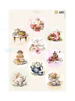 VK9648 - Knipvel A4 – Circles Teatime