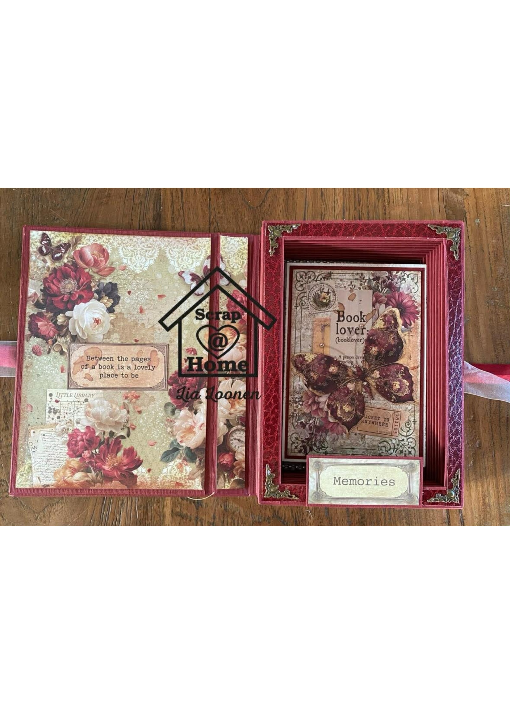 Boekkaart Lia en Elly