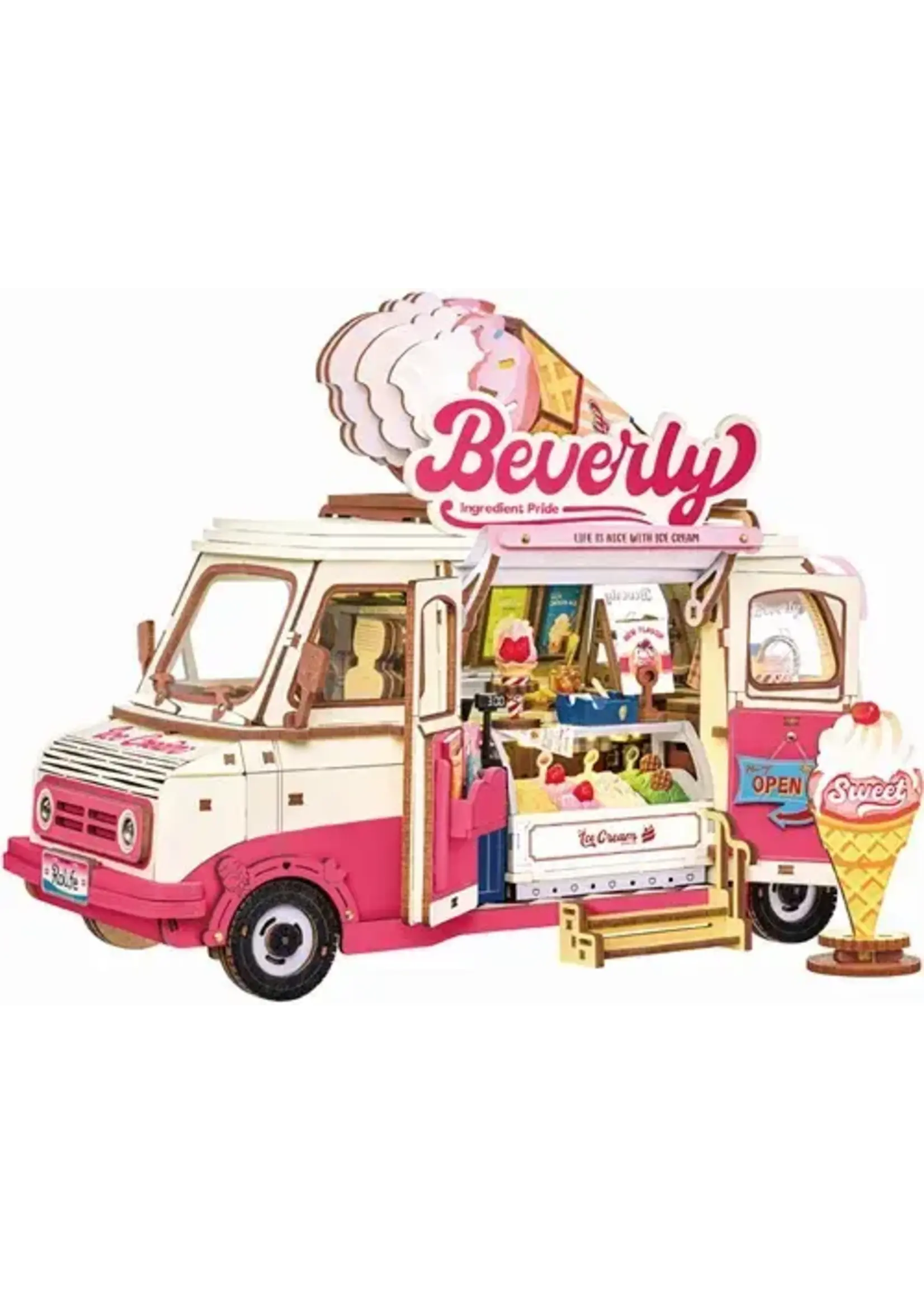 Robotime Beverly's Ice Cream Truck