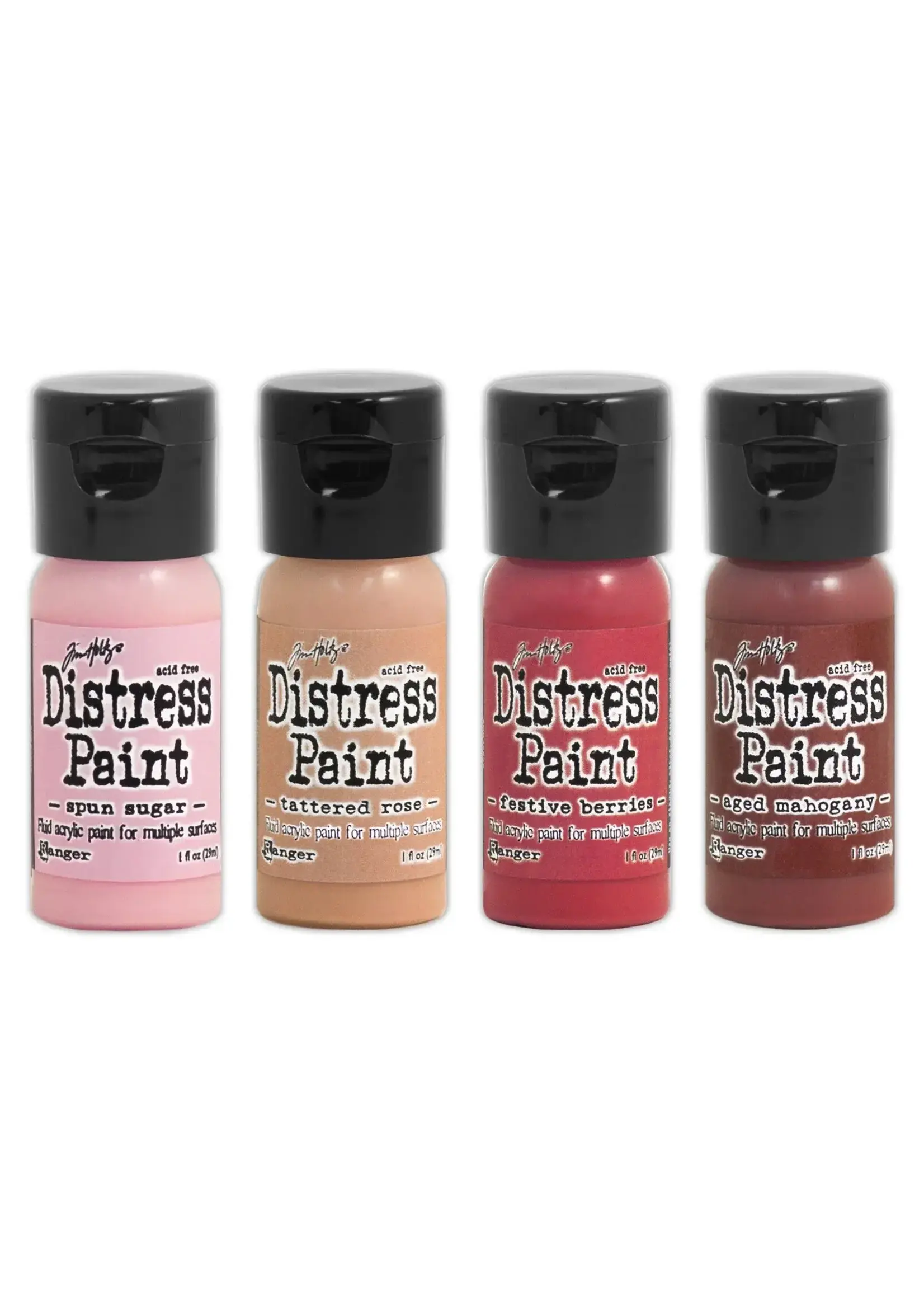 Ranger • Tim Holtz Distress Flip Cap Paint Kit #1 Ranger Ink TDFK84273