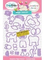 Snijmallen Magic Unicorn by Jocelijne Design (CDJD-0081)