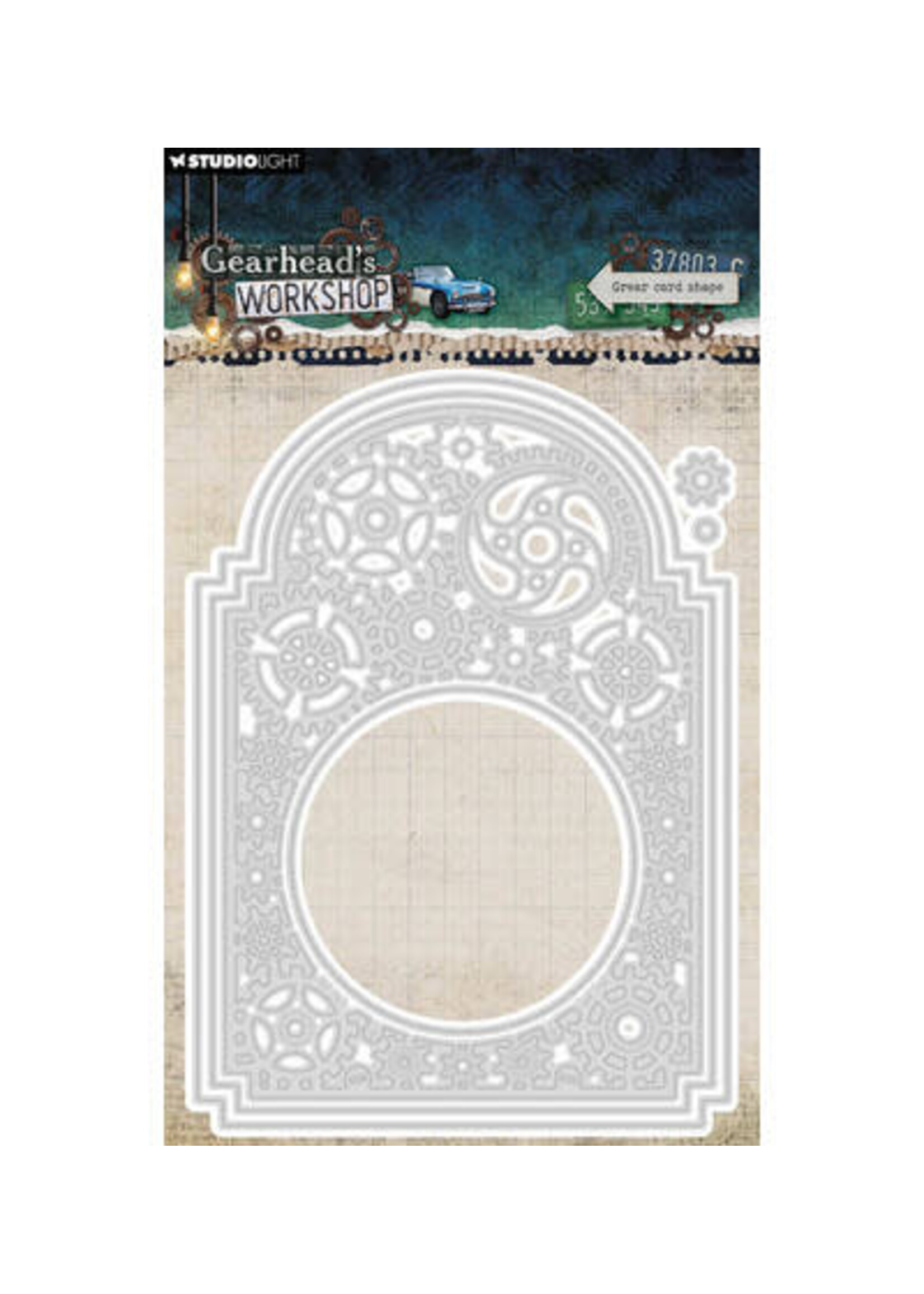 SL-GW-CD1105 - Gear card shape Gearhead's Workshop nr. 1105