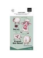 Vaessen Creative • Clear Stamps by Carla Creates Sheep on the Farm 15st. Vaessen Creative CAR0405