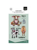 Vaessen Creative • Clear Stamps by Carla Creates Cow on the Farm 16st. Vaessen Creative CAR0402