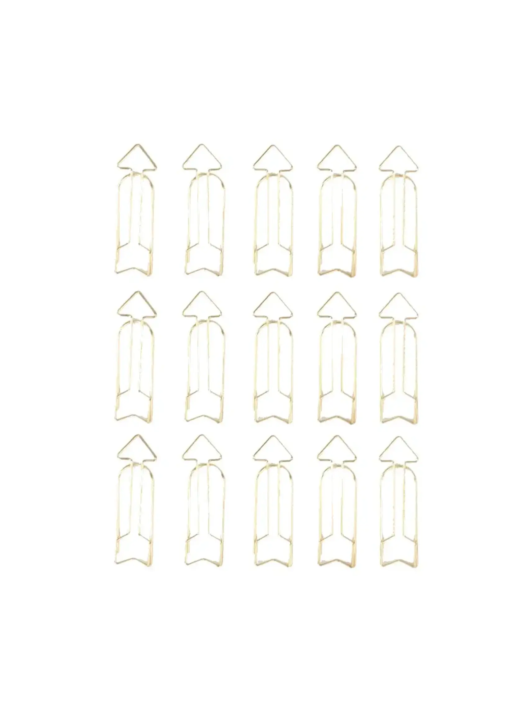 Vaessen Creative • Love It Paperclips Pijlen Goud 15st. Vaessen Creative 200203-001