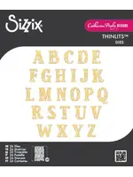 Thinlits Die Set Folk Alphabet (26pcs) by Catherine Pooler (667114)