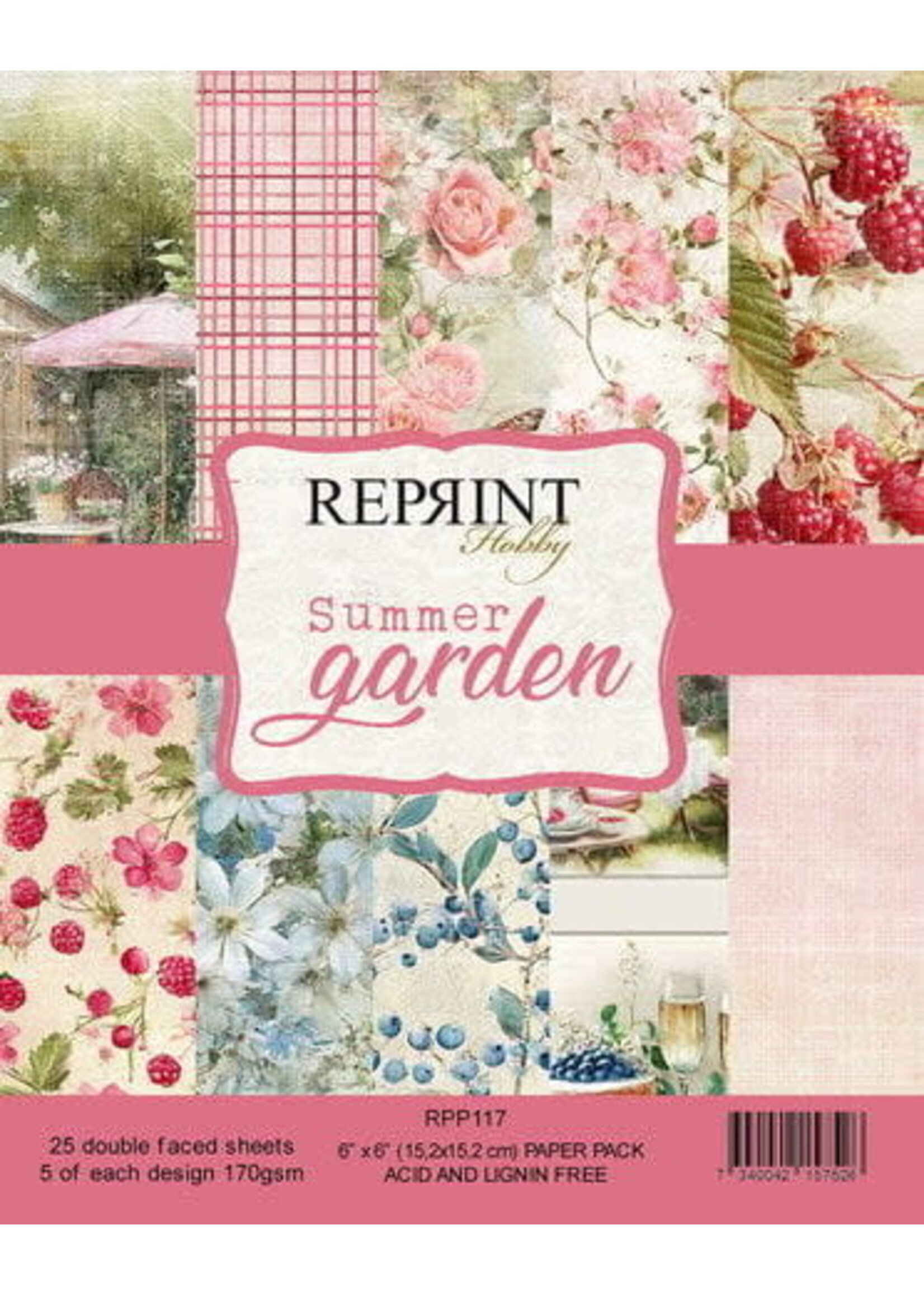 Summer Garden 6x6 Inch Paper Pack (RPP117)