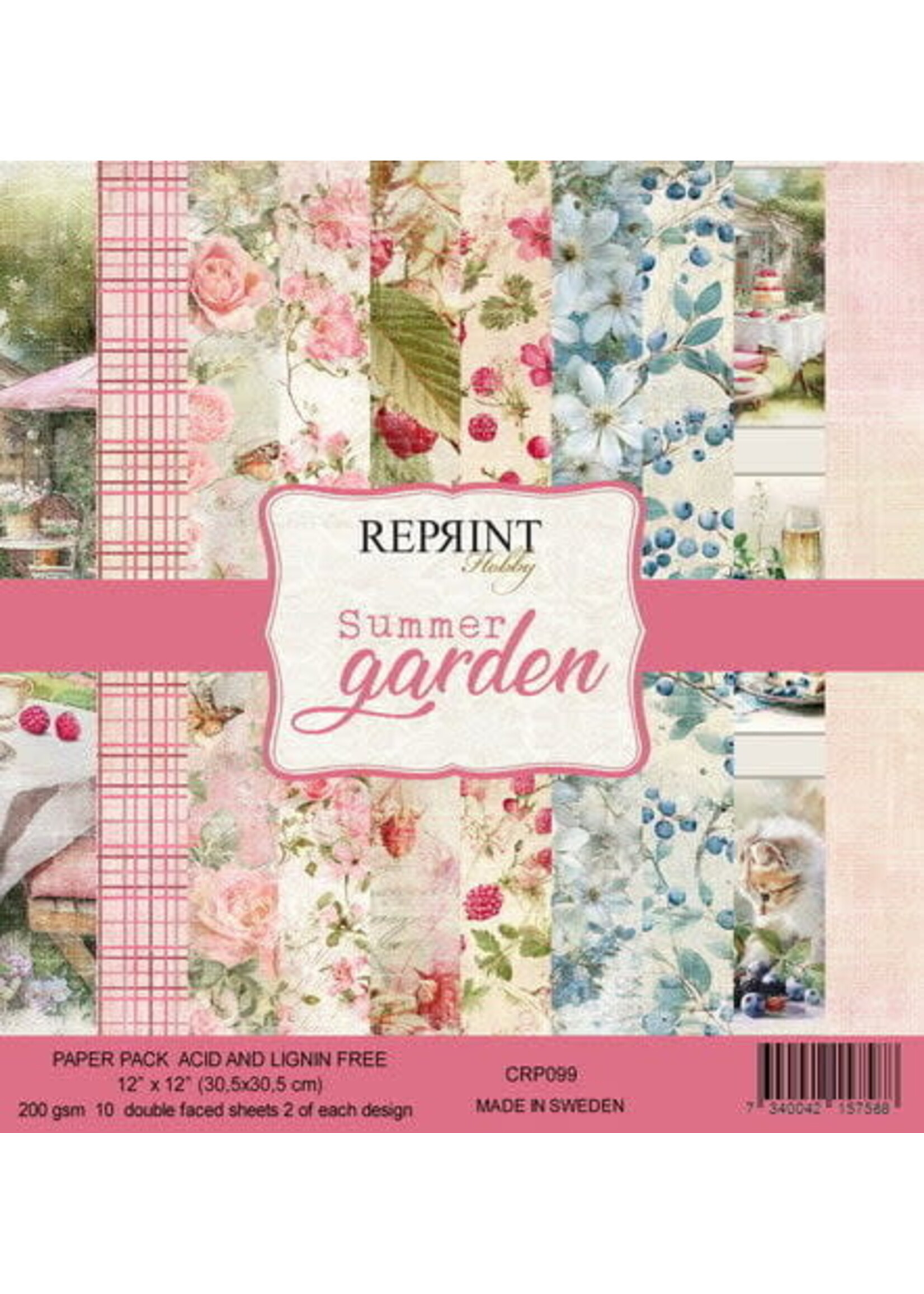 Summer Garden 12x12 Inch Paper Pack (CRP099)