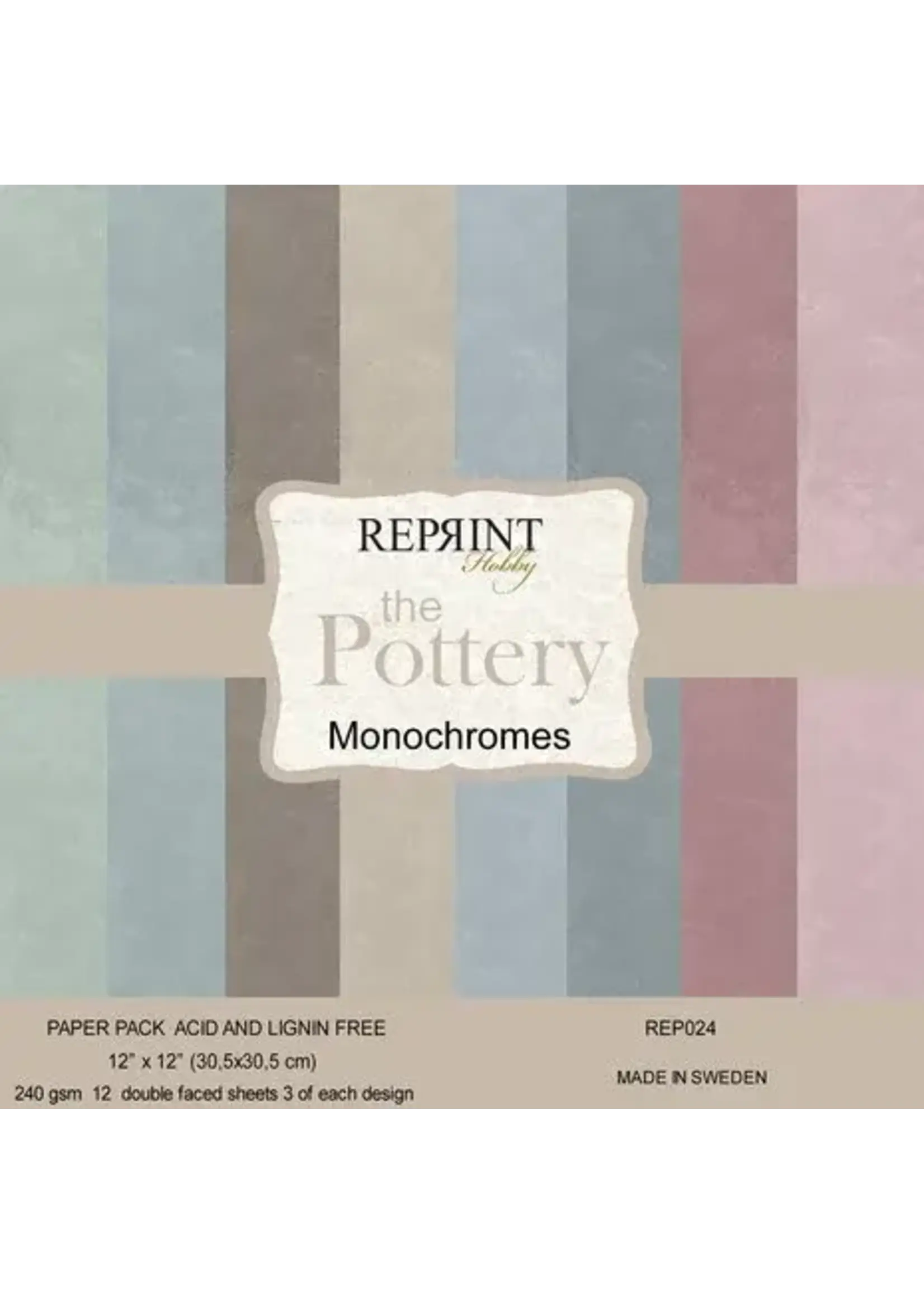 The Pottery 12x12 Inch Cardstock (REP024)