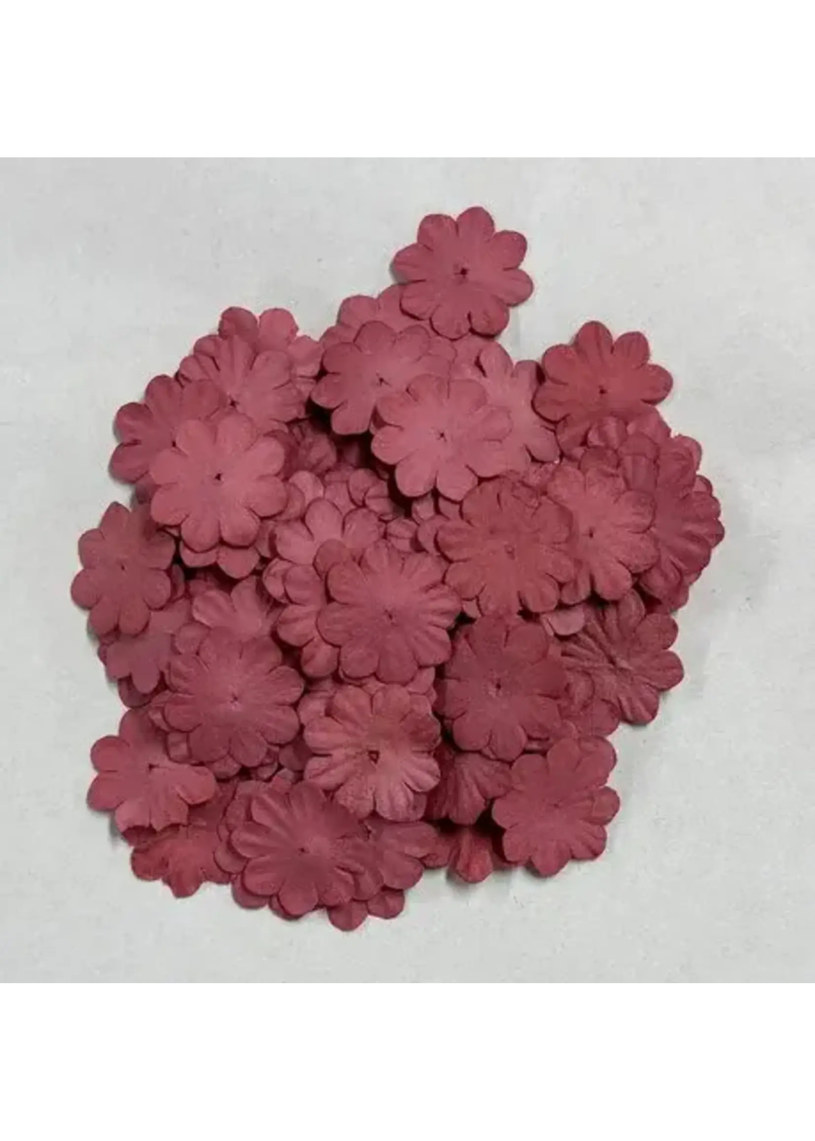 Paper Flowers Raspberry (100pcs) (FL017)