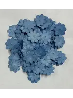 Paper Flowers Dusty Blue (100pcs) (FL014)