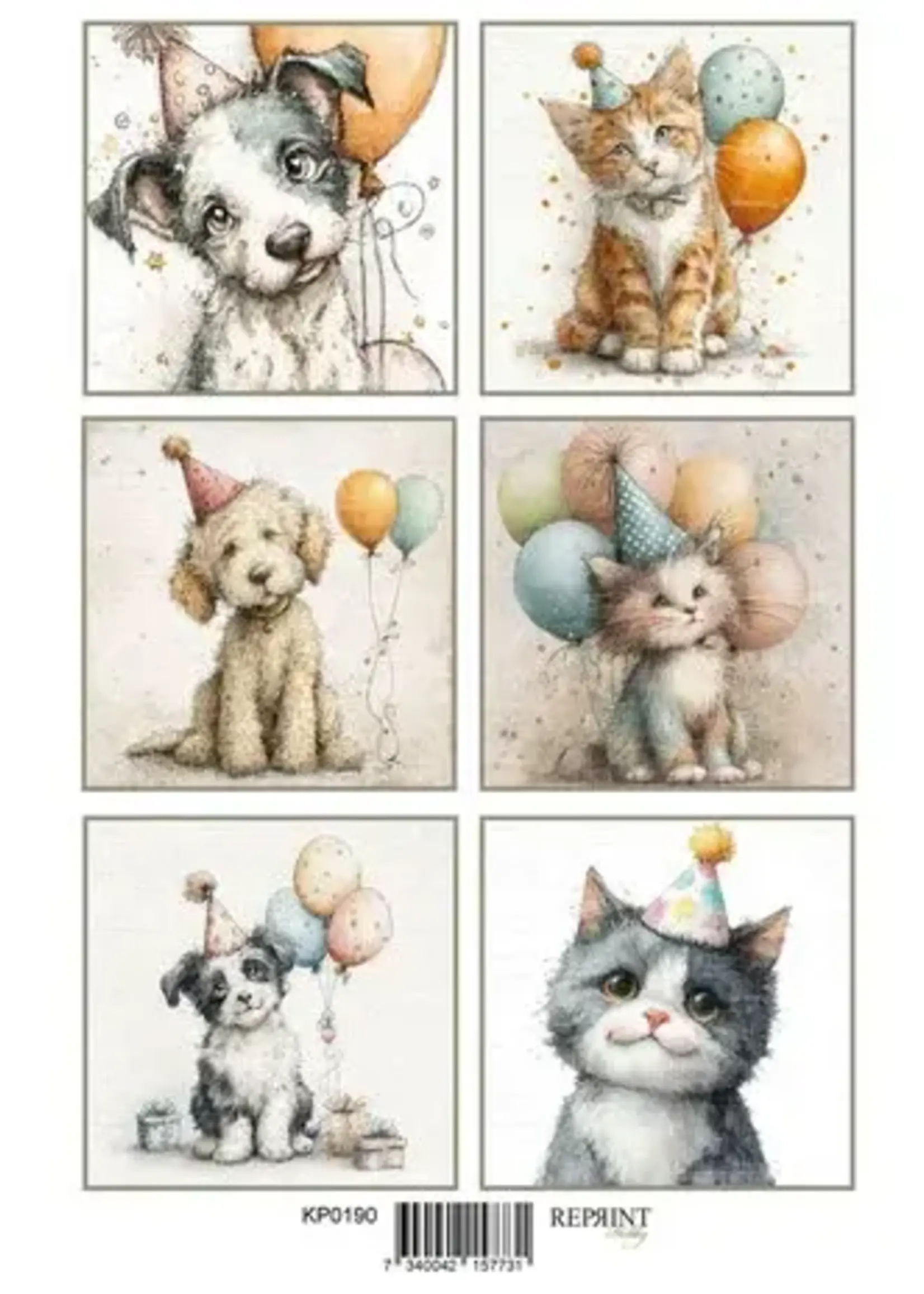 Celebration A4 Cutouts (KPA4125)