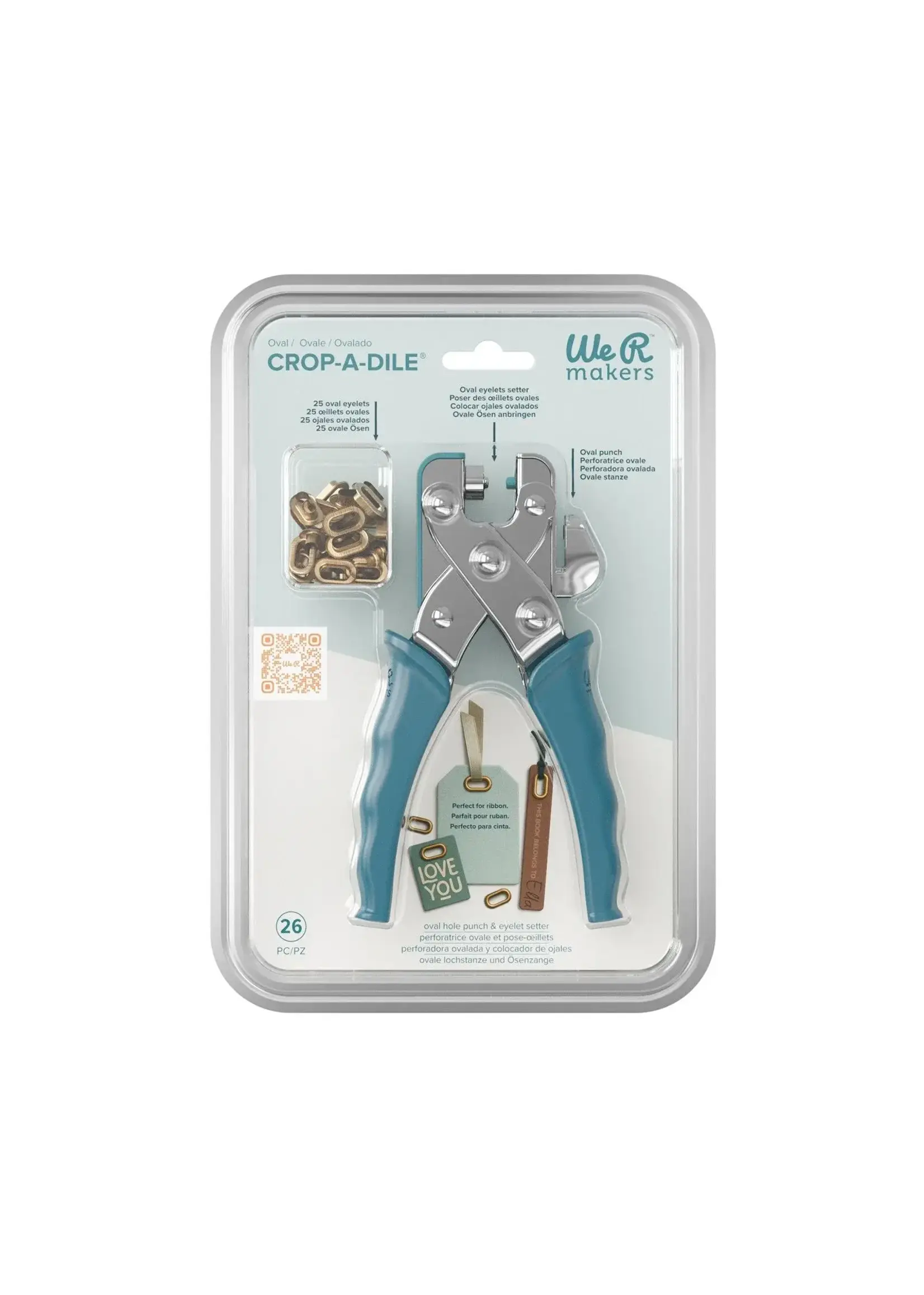 We R Makers • Crop-A-Dile Oval 26pcs We R Makers 735146