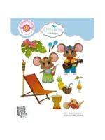 2355 - Aloha Accessories  uitbreidingset op de muizenset