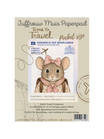 Juffrouw Muis Paperpad - Pocket Size - Time To Travel