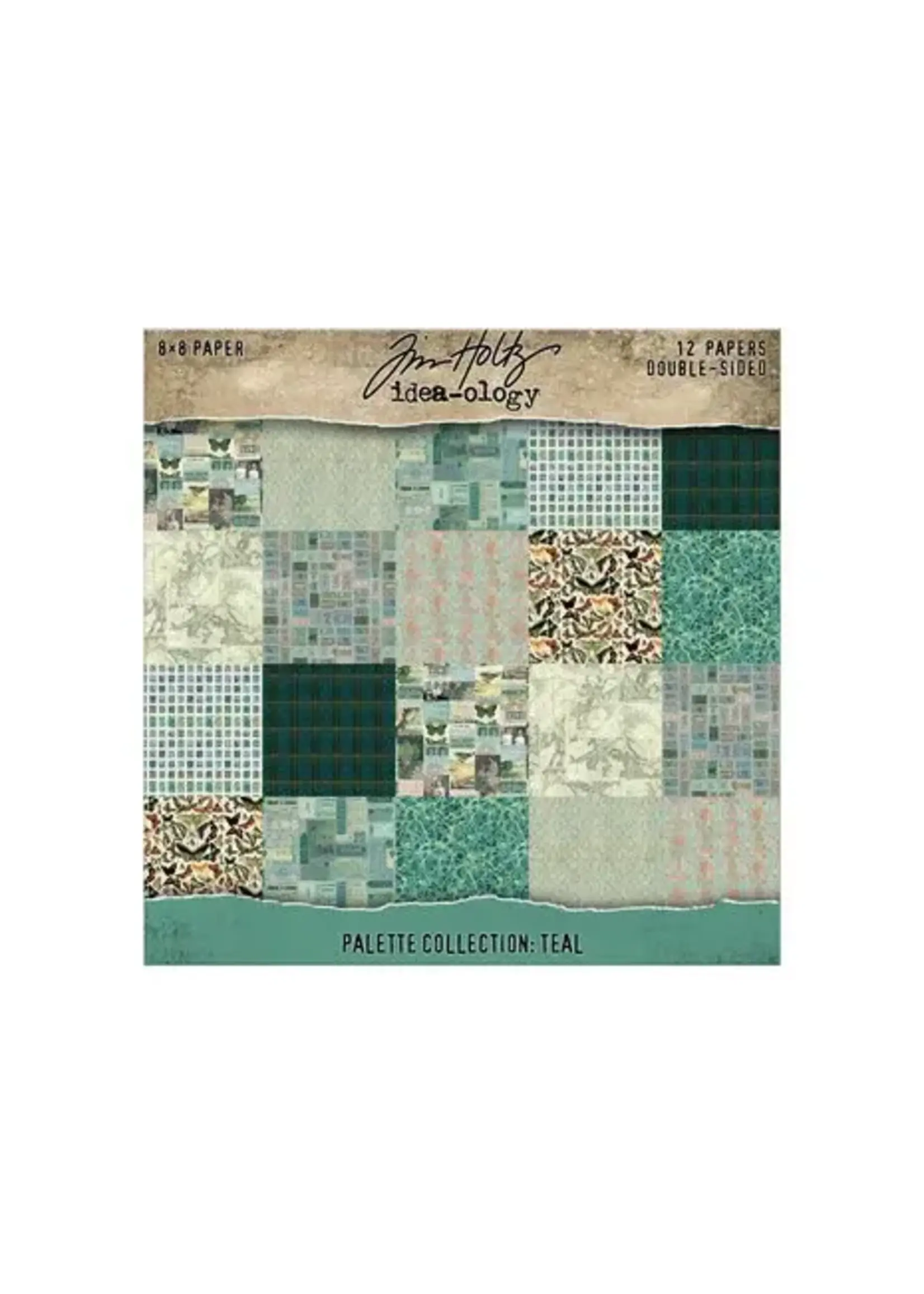 Palette Collection 8x8 Inch Teal (TH94475)
