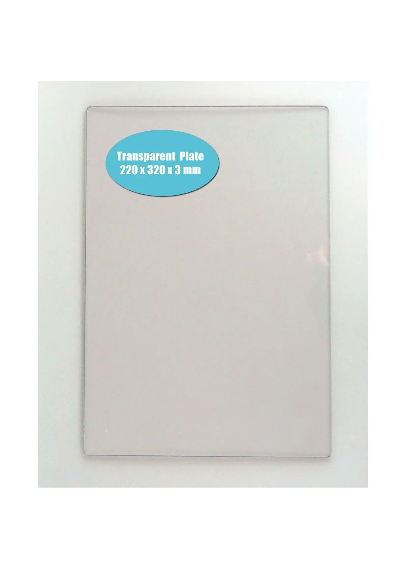 Nellie's Choice • PowerBoss Transparent Plates for PowerBoss 3mm Nellie's Choice TPPB002