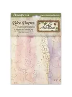 All Around A6 Rice Paper Backgrounds Selection (8pcs) (DFSAK6054)
