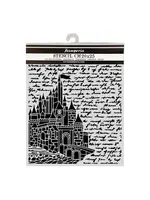 Wonderland Thick Stencils 20x25cm Castle (KSTD208)