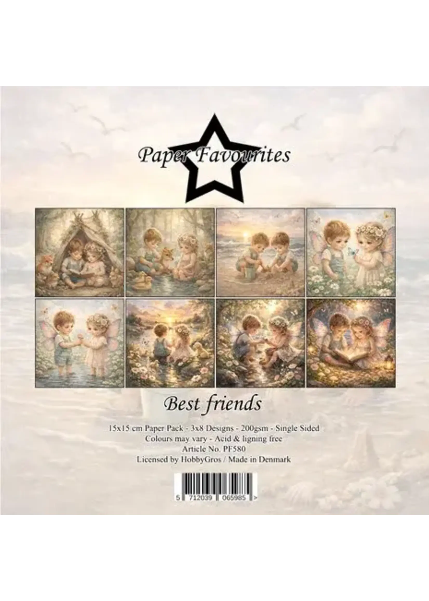 Best Friends 6x6 Inch Paper Pack (PF580)