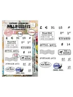 Post & Ink A7 Stamp Sets Postal Bits by Janet Klein (AALL-TP-1380)