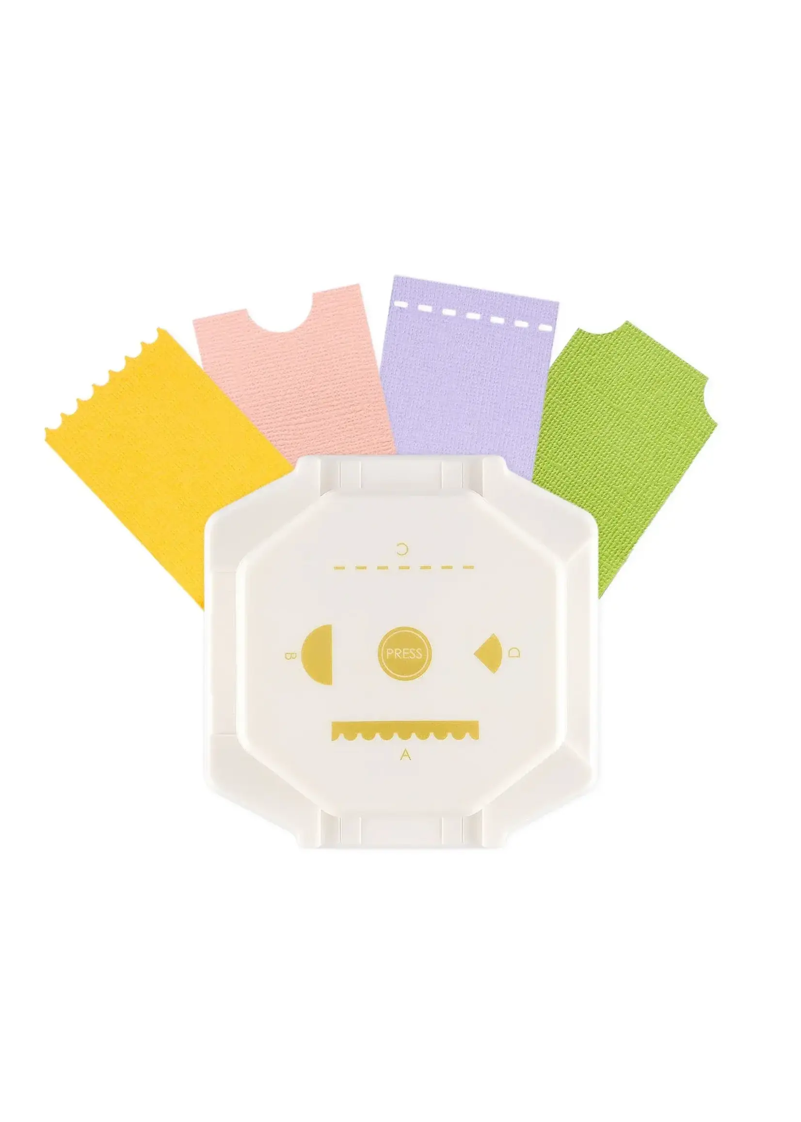 Vaessen Creative • 4-in-1 Hoekpons Tickets Vaessen Creative 2137-136