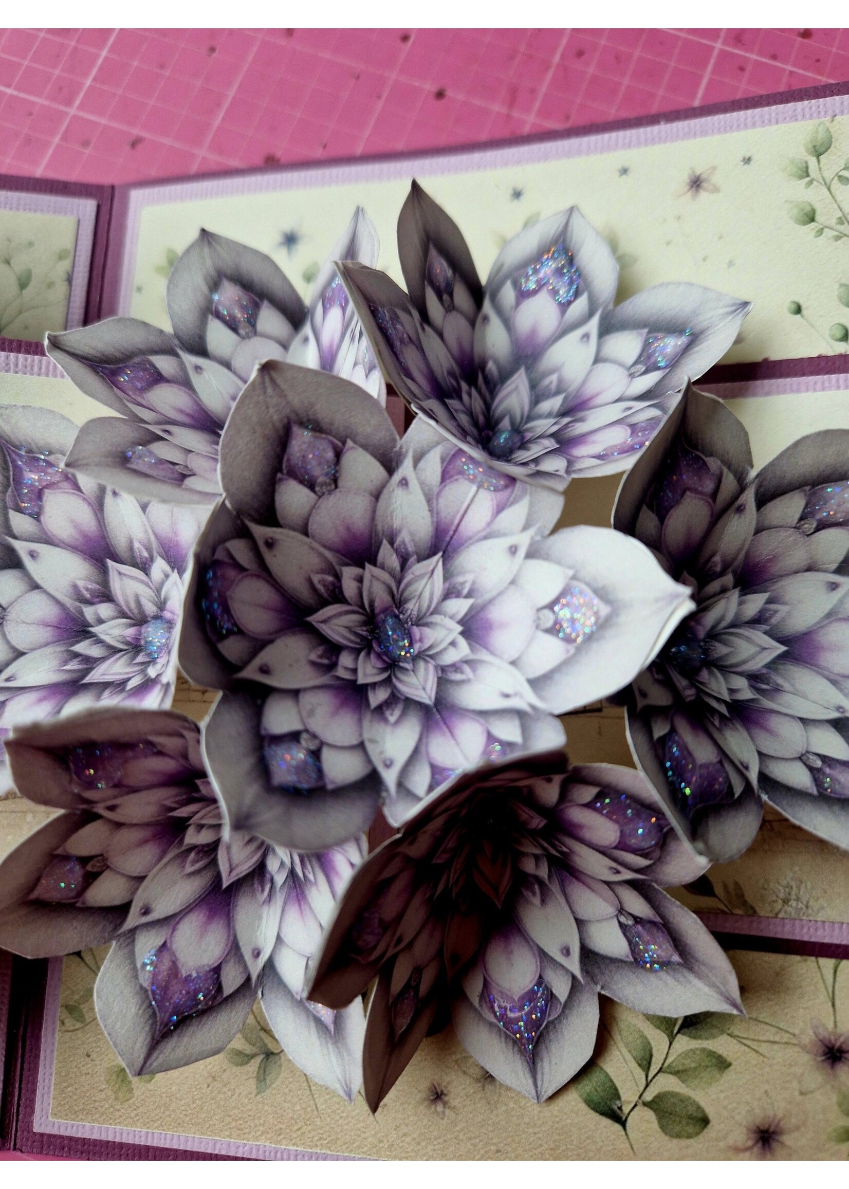 4 juni ochtend workshop bloemen pop up kaart