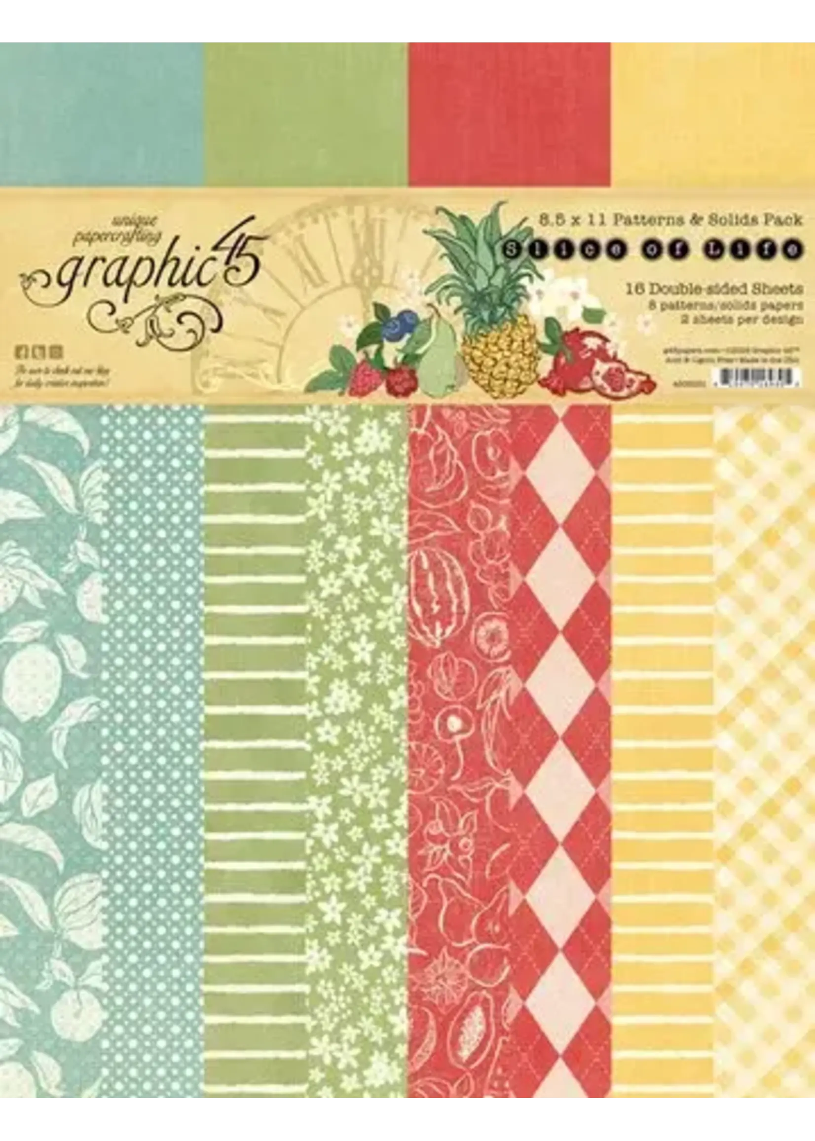 Slice of Life 8,5x11 Inch Patterns & Solids Pack (4503231)