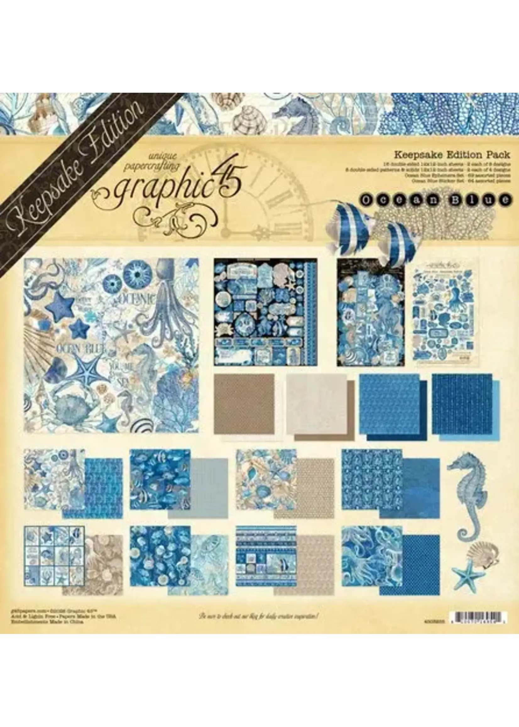 Ocean Blue Keepsake Kit with Exclusive Metal Die-Set (4503256)