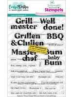 Stempels Grill Grapjes by Ilona Maakt (CDST-0178)