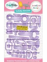 Snijmallen Tooltally Awesome by Jocelijne Design (CDJD-0085)