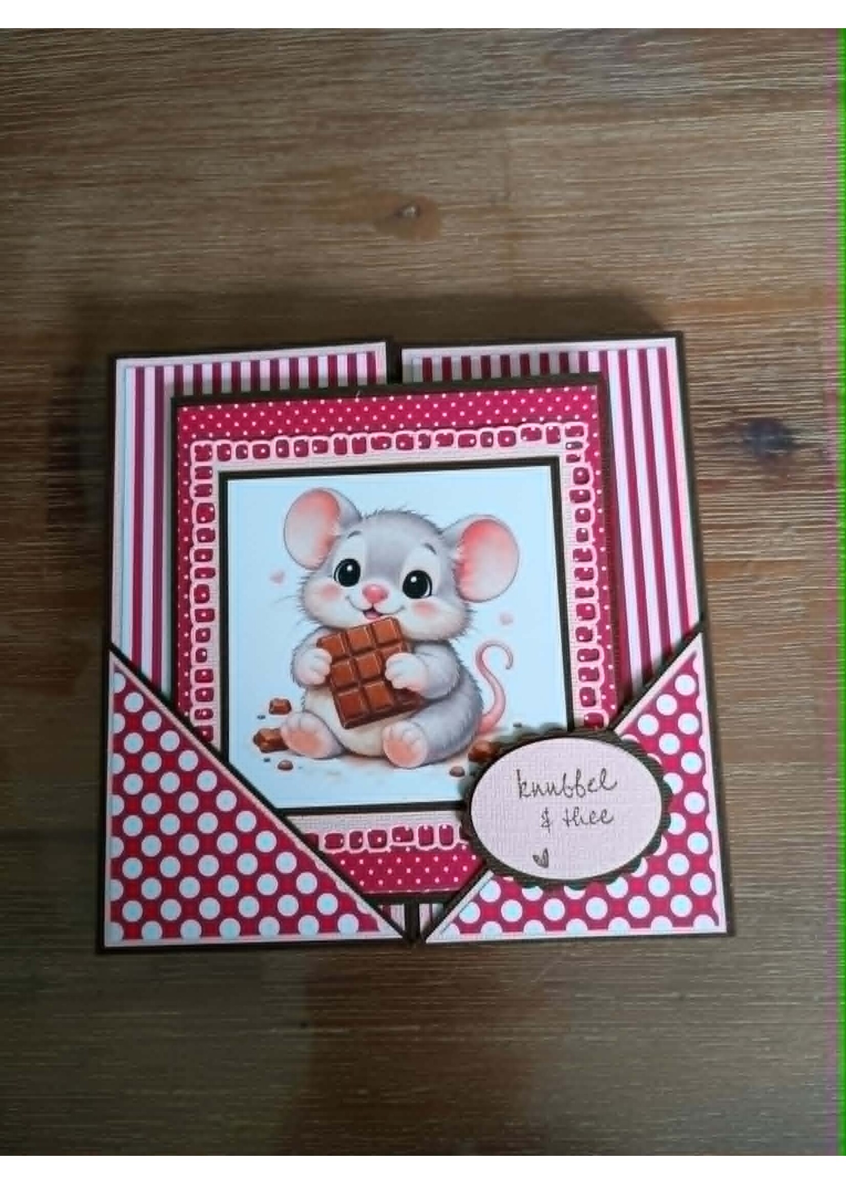 ochtend workshop kaart maken met Melanie 2 juli