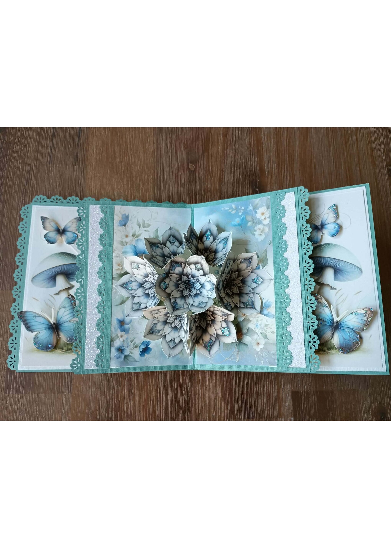 ochtend kaart workshop met Melanie 25 juni
