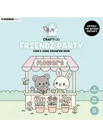 Friendz Cozy & Cute Coloring Book Friendz Party (CCL-FR-CB07)