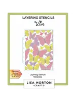 Mariposa 5x7 Inch Layering Stencils (LHCAS191)