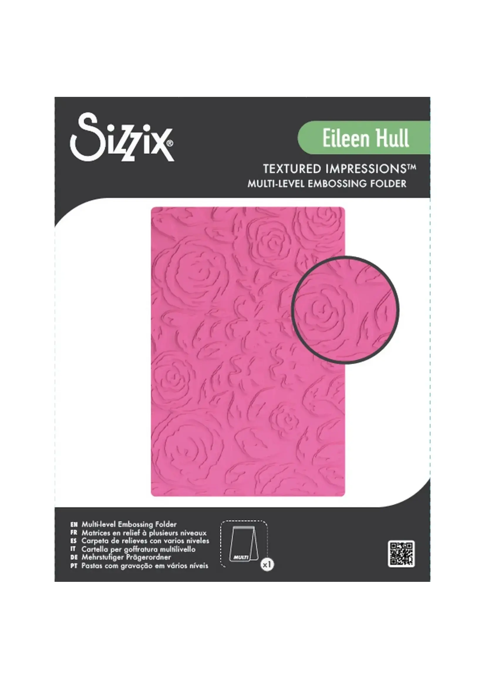 Sizzix • Multi-Level Embossing Folder Watercolor Bouquet by Eileen Hull Sizzix 667069