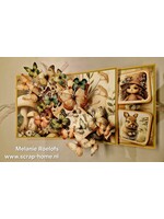 Pop-up kaart met Fairybells vlinders Melanie