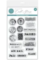 The Collector A6 Clear Photopolymer Stamp Set Postage (CCESTMP019)