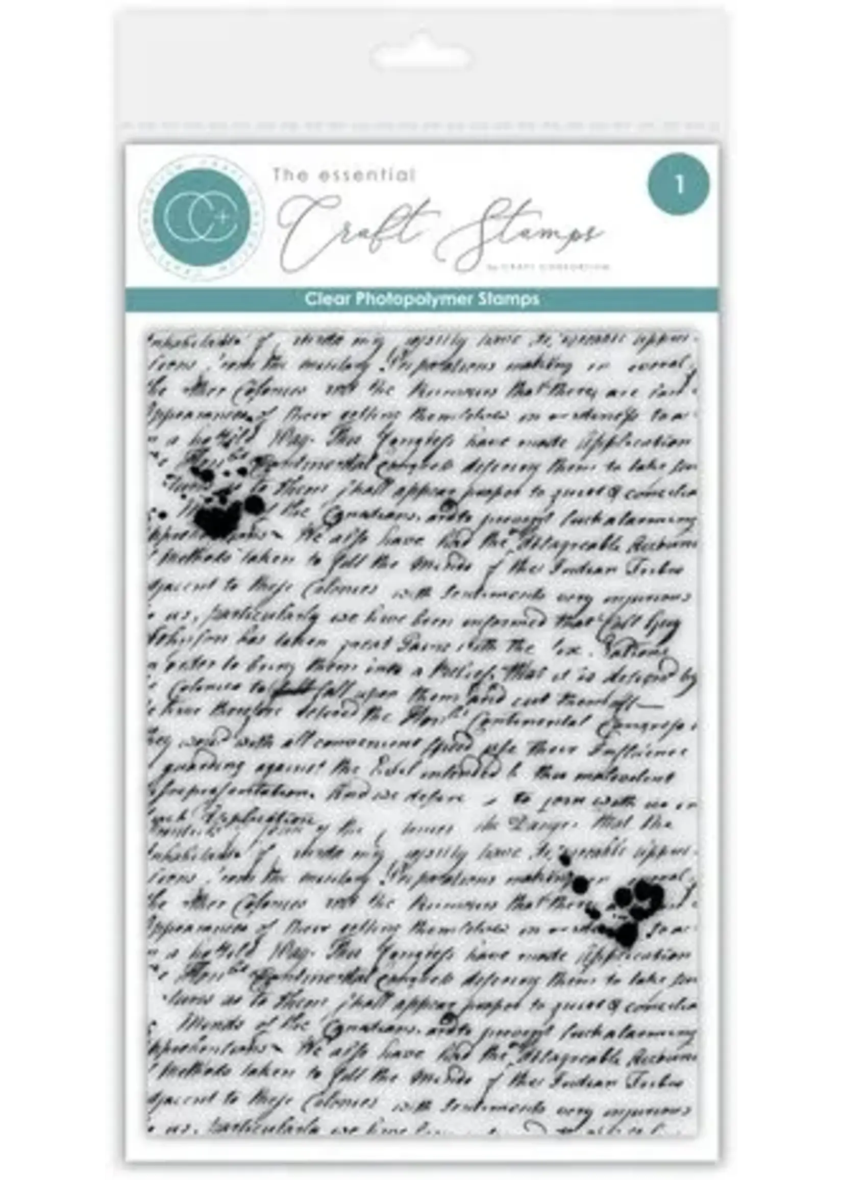 The Collector A6 Clear Photopolymer Stamp Set Pen Pal (CCESTMP018)