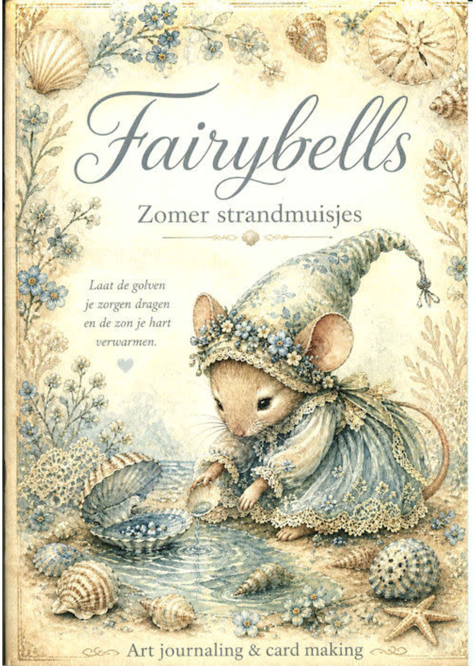 Fairybells Collage boek Zomer strandmuisjes